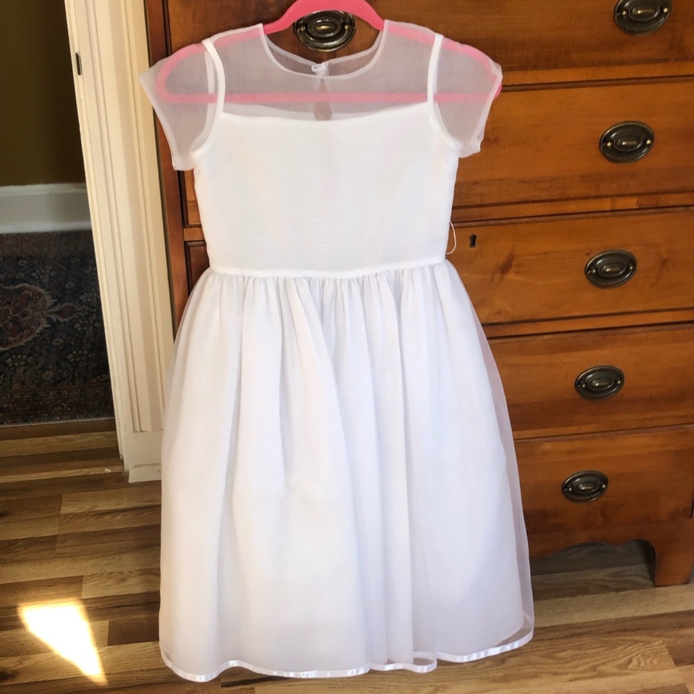Size 10 girls First Communion or Flower Girl dress.  Worn once